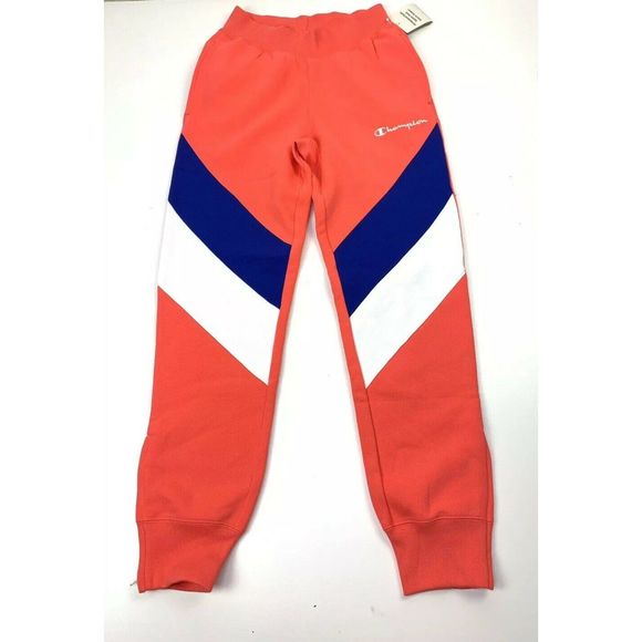 Champion Other - Champion  Orange Reverse Weave Mens Joggers